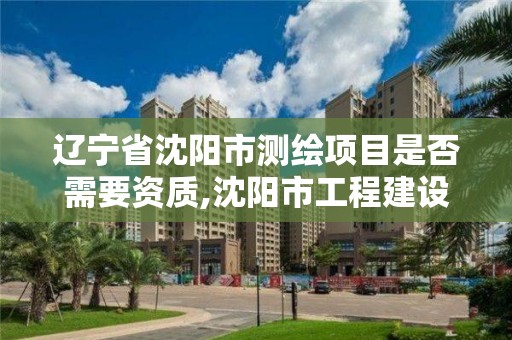 遼寧省沈陽市測繪項目是否需要資質,沈陽市工程建設項目測繪技術規程