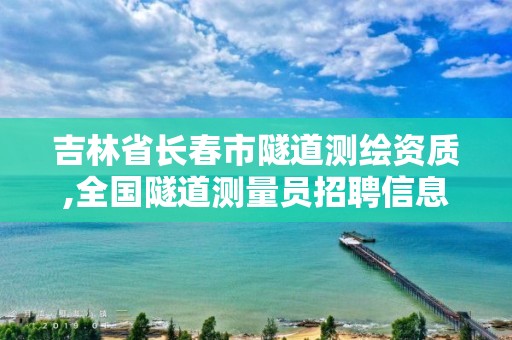 吉林省長春市隧道測繪資質,全國隧道測量員招聘信息