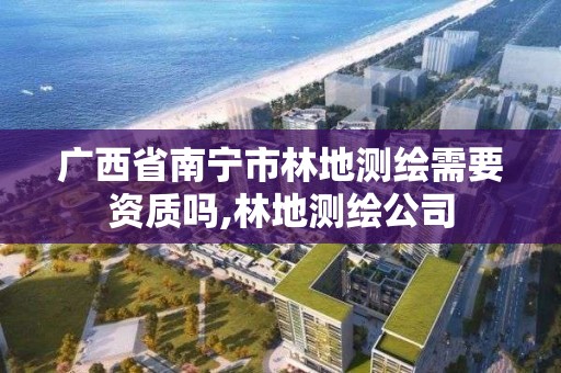 廣西省南寧市林地測繪需要資質嗎,林地測繪公司