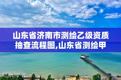 山東省濟南市測繪乙級資質抽查流程圖,山東省測繪甲級資質單位