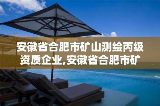 安徽省合肥市礦山測繪丙級資質(zhì)企業(yè),安徽省合肥市礦山測繪丙級資質(zhì)企業(yè)有哪些。