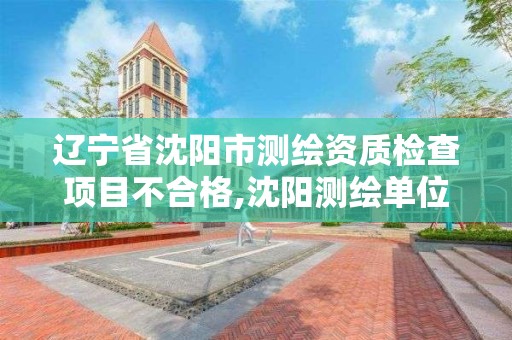 遼寧省沈陽市測繪資質檢查項目不合格,沈陽測繪單位排名。