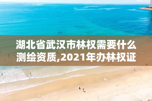 湖北省武漢市林權需要什么測繪資質,2021年辦林權證測繪要錢嗎。