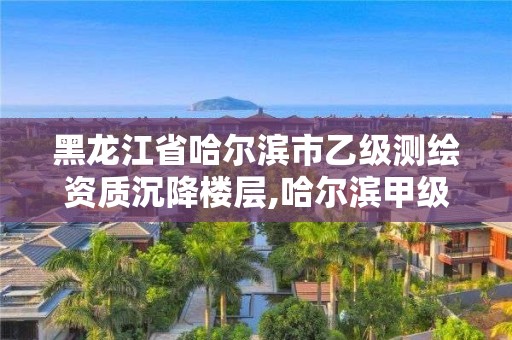 黑龍江省哈爾濱市乙級測繪資質沉降樓層,哈爾濱甲級測繪公司