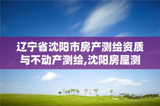 遼寧省沈陽市房產(chǎn)測繪資質(zhì)與不動產(chǎn)測繪,沈陽房屋測繪