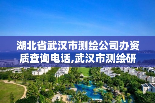 湖北省武漢市測繪公司辦資質查詢電話,武漢市測繪研究院電話。