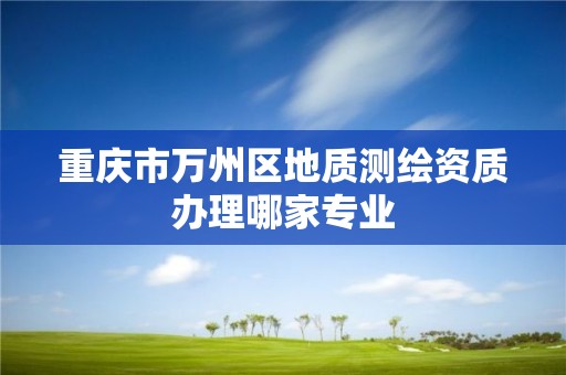 重慶市萬州區(qū)地質(zhì)測繪資質(zhì)辦理哪家專業(yè)