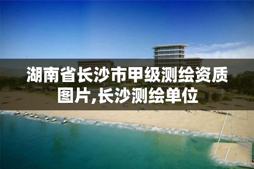 湖南省長沙市甲級測繪資質圖片,長沙測繪單位