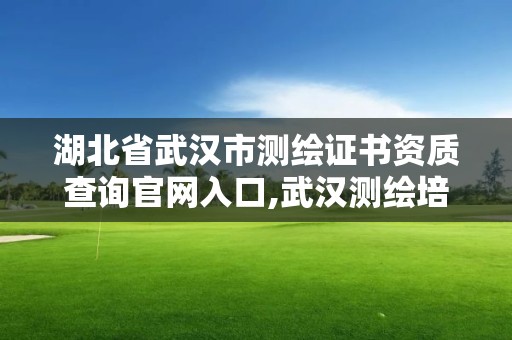 湖北省武漢市測繪證書資質查詢官網入口,武漢測繪培訓機構。