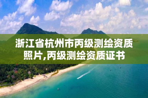 浙江省杭州市丙級測繪資質照片,丙級測繪資質證書