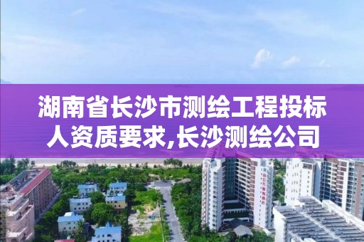 湖南省長沙市測繪工程投標人資質要求,長沙測繪公司資質有哪家。