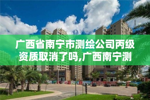 廣西省南寧市測繪公司丙級資質取消了嗎,廣西南寧測繪公司排名。