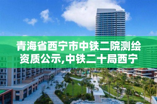 青海省西寧市中鐵二院測繪資質公示,中鐵二十局西寧項目。