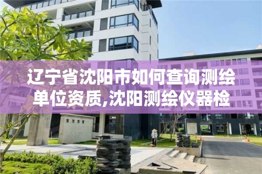 遼寧省沈陽市如何查詢測繪單位資質,沈陽測繪儀器檢測單位