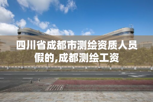 四川省成都市測繪資質人員假的,成都測繪工資