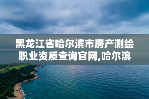 黑龍江省哈爾濱市房產測繪職業資質查詢官網,哈爾濱有資質房屋測量公司。