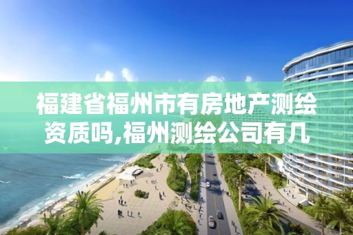 福建省福州市有房地產測繪資質嗎,福州測繪公司有幾家。