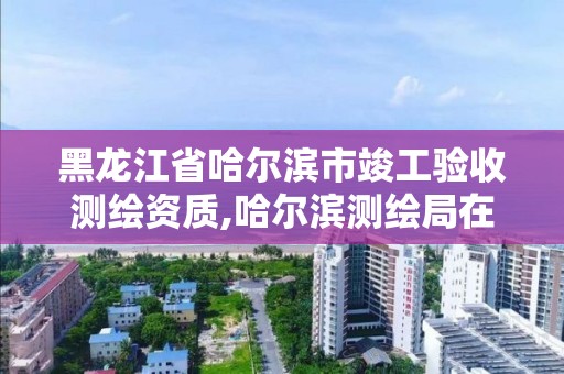 黑龍江省哈爾濱市竣工驗(yàn)收測繪資質(zhì),哈爾濱測繪局在哪