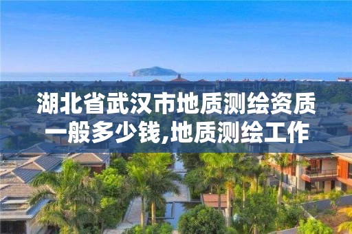 湖北省武漢市地質測繪資質一般多少錢,地質測繪工作好做嗎