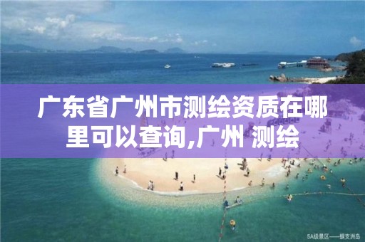 廣東省廣州市測繪資質在哪里可以查詢,廣州 測繪