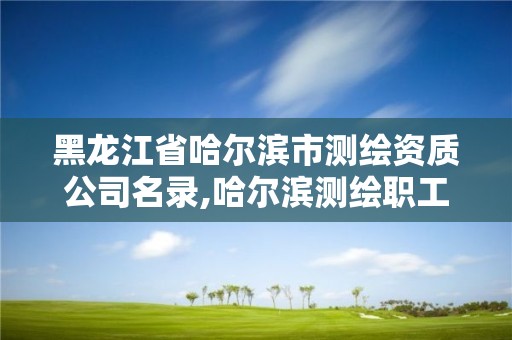 黑龍江省哈爾濱市測繪資質(zhì)公司名錄,哈爾濱測繪職工中等專業(yè)學(xué)校