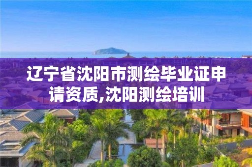 遼寧省沈陽市測繪畢業證申請資質,沈陽測繪培訓