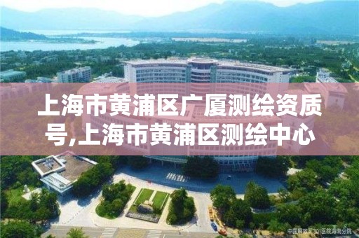 上海市黃浦區廣廈測繪資質號,上海市黃浦區測繪中心