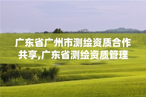 廣東省廣州市測繪資質(zhì)合作共享,廣東省測繪資質(zhì)管理系統(tǒng)