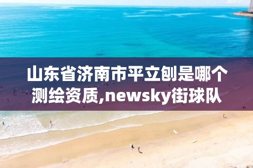 山東省濟南市平立刨是哪個測繪資質,newsky街球隊。