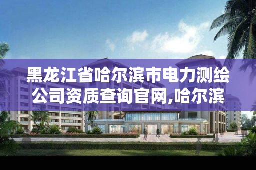 黑龍江省哈爾濱市電力測繪公司資質查詢官網,哈爾濱電力勘察設計有限公司。