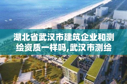 湖北省武漢市建筑企業和測繪資質一樣嗎,武漢市測繪勘察設計甲級資質公司