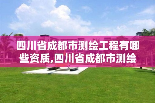 四川省成都市測繪工程有哪些資質,四川省成都市測繪工程有哪些資質單位