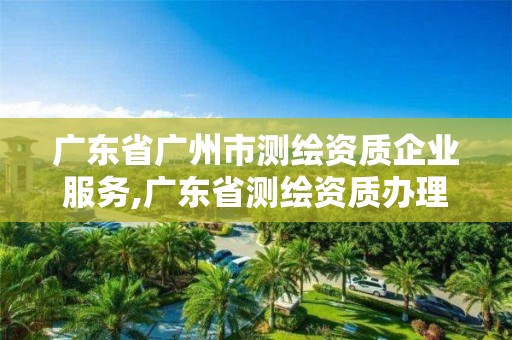 廣東省廣州市測繪資質企業服務,廣東省測繪資質辦理流程