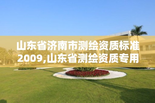 山東省濟南市測繪資質標準2009,山東省測繪資質專用章