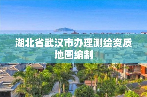 湖北省武漢市辦理測繪資質地圖編制