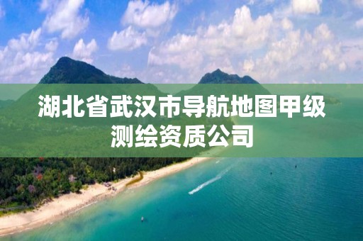 湖北省武漢市導航地圖甲級測繪資質公司