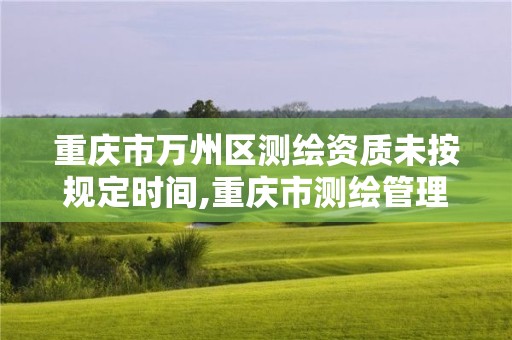 重慶市萬州區測繪資質未按規定時間,重慶市測繪管理條例