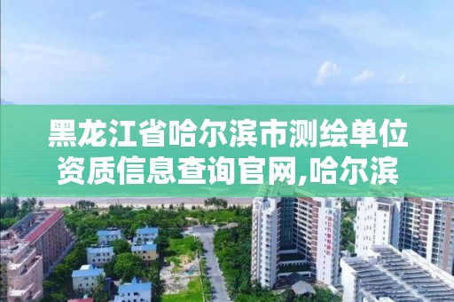 黑龍江省哈爾濱市測(cè)繪單位資質(zhì)信息查詢官網(wǎng),哈爾濱市測(cè)繪公司。