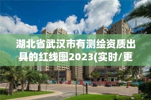 湖北省武漢市有測繪資質出具的紅線圖2023(實時/更新中)