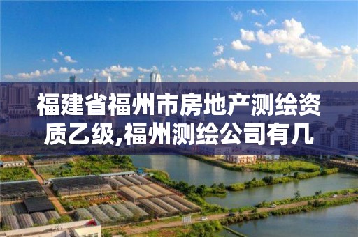 福建省福州市房地產測繪資質乙級,福州測繪公司有幾家。