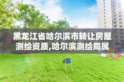 黑龍江省哈爾濱市轉讓房屋測繪資質,哈爾濱測繪局屬于什么單位