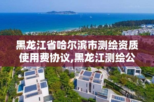 黑龍江省哈爾濱市測繪資質使用費協(xié)議,黑龍江測繪公司乙級資質