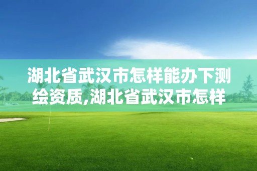 湖北省武漢市怎樣能辦下測(cè)繪資質(zhì),湖北省武漢市怎樣能辦下測(cè)繪資質(zhì)證明。