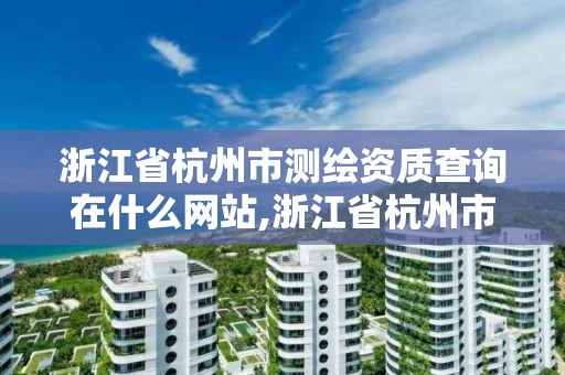 浙江省杭州市測繪資質查詢在什么網站,浙江省杭州市測繪資質查詢在什么網站查