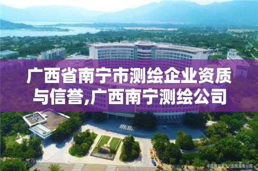 廣西省南寧市測繪企業資質與信譽,廣西南寧測繪公司排名