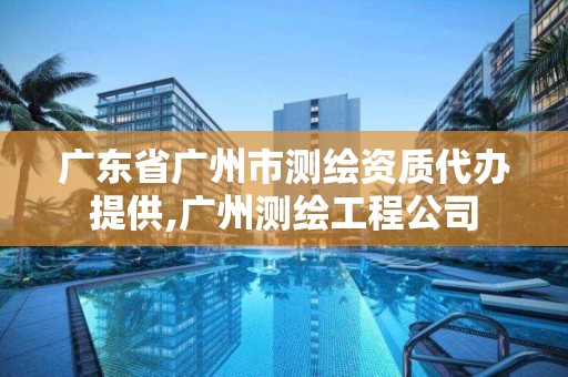 廣東省廣州市測繪資質代辦提供,廣州測繪工程公司