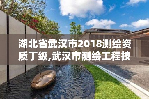 湖北省武漢市2018測繪資質(zhì)丁級,武漢市測繪工程技術(shù)規(guī)定