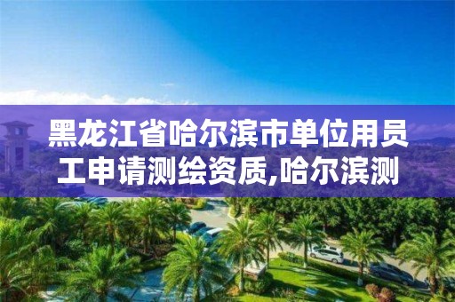 黑龍江省哈爾濱市單位用員工申請測繪資質(zhì),哈爾濱測繪內(nèi)業(yè)招聘。