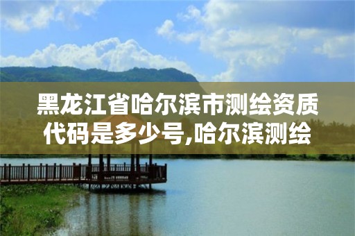 黑龍江省哈爾濱市測繪資質代碼是多少號,哈爾濱測繪局是干什么的