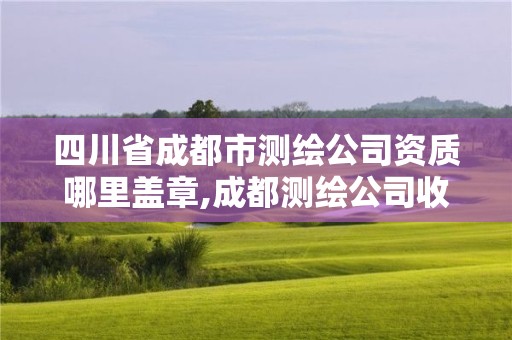 四川省成都市測(cè)繪公司資質(zhì)哪里蓋章,成都測(cè)繪公司收費(fèi)標(biāo)準(zhǔn)